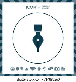 Quill pen icon