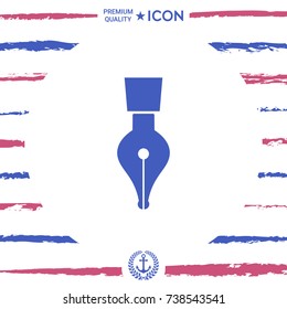 Quill pen icon