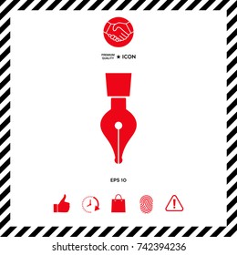 Quill pen icon