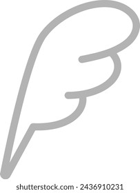 Quill Pen Isolated Vector Icon