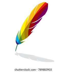 quill pen vector