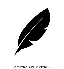  quill pen vector icon illustration