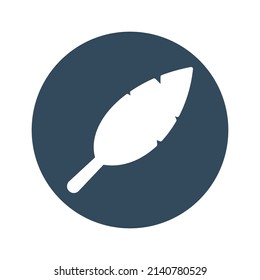 Quill pen Vector icon which is suitable for commercial work and easily modify or edit it

