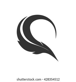 Quill Vector For Q