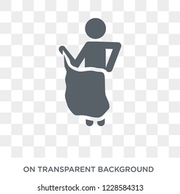 Quilt icon. Trendy flat vector Quilt icon on transparent background from Activity and Hobbies collection. 