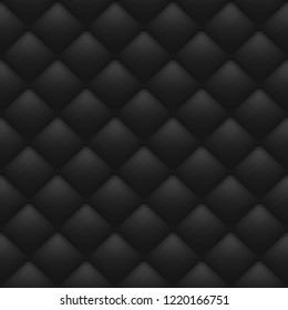 Quilted monochrome background. Seamless pattern. Vector, eps 10.