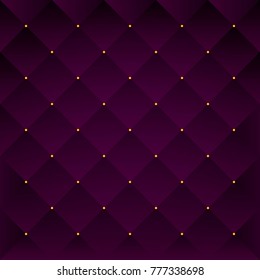 Quilted seamless background, purple