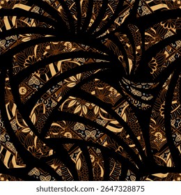 design acolchoado batik com forma curva