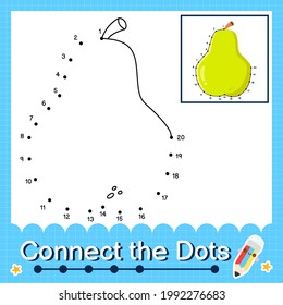 Quince kids puzzle connect the dots worksheet for children counting numbers 1 to 20