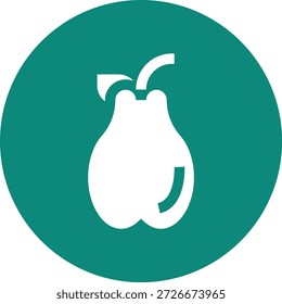 Quince Vektorsymbol-Entwurfsgrafik