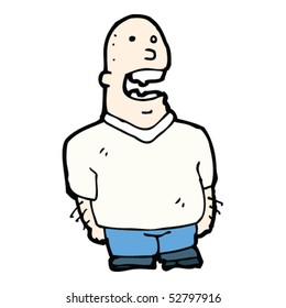 quirky cartoon hooligan