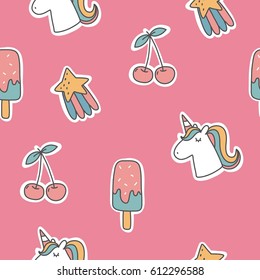 quirky cartoon patch