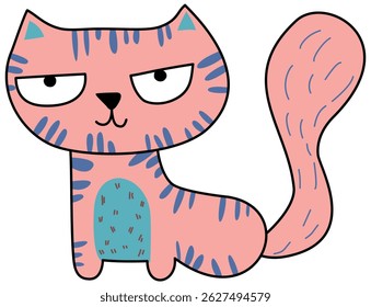 Quirky Cat Vector Collection - 9 Unique Characters for Digital Projects