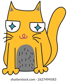 Quirky Cat Vector Collection - 9 Unique Characters for Digital Projects
