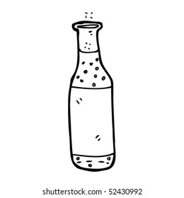 extravagante dibujo de cerveza