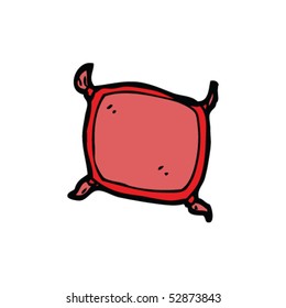 dibujo peculiar de un cojín