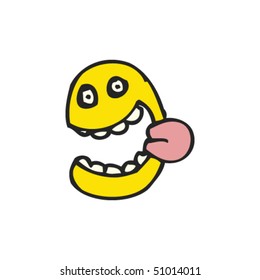 dibujo peculiar de una cara