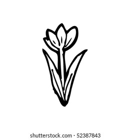 quirky drawing of a flower quirky drawing of a flower
