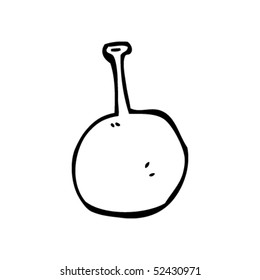 extravagante dibujo de una calabaza
