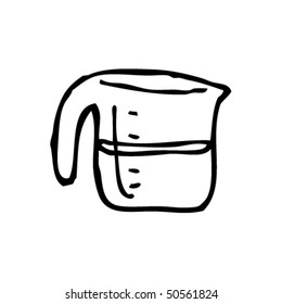quirky drawing of a jug