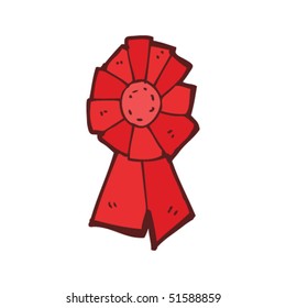 quirky drawing of labour party rosette