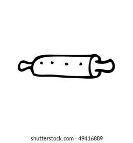 dibujo peculiar de un vástago rodante