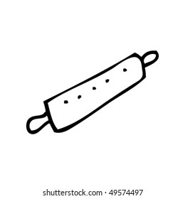 dibujo peculiar de un vástago rodante