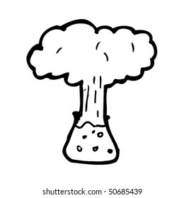 dibujo peculiar de un experimento científico