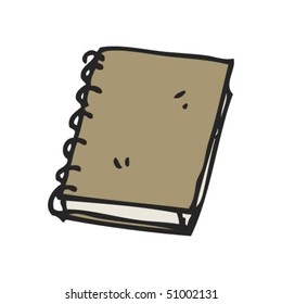 dibujo peculiar de un cuaderno de bocetos
