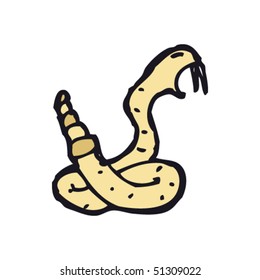 dibujo peculiar de una serpiente