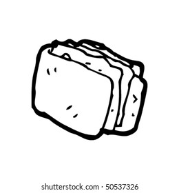 quirky drawing of stuffed wallet