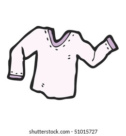quirky drawing of a top
