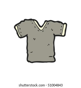 dibujo peculiar de una camiseta
