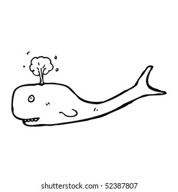 extravagante dibujo de la caza de ballenas