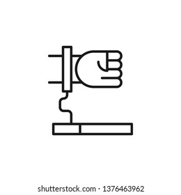 Quit smoking, affection for cigarettes icon. Element of quit smoking icon. Thin line icon for website design and development, app development. Premium icon
