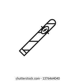 Quit smoking, electron cigar icon. Element of quit smoking icon. Thin line icon for website design and development, app development. Premium icon