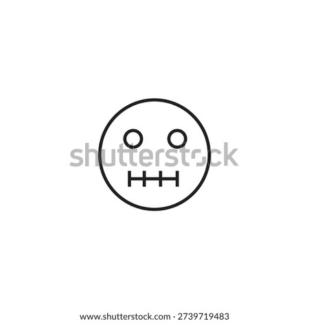 quite icon ilustration element design