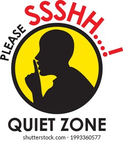 5,092 Quiet please sign Images, Stock Photos & Vectors | Shutterstock