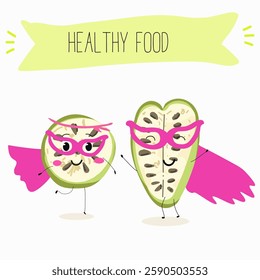 Quitoense, naranjila, naranhillah, naranhilla
fruit cute funny cheerful characters with different activities.Natural vitamin antioxidant detox food collection. Vector hand drawn illistration.