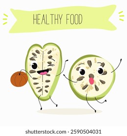 Quitoense, naranjila, naranhillah, naranhilla
fruit cute funny cheerful characters with different activities.Natural vitamin antioxidant detox food collection. Vector hand drawn illistration.