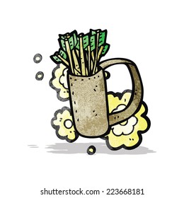 quiver of arrows cartoon
