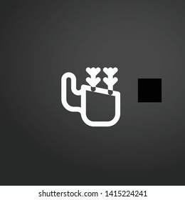 Quiver vector icon. Quiver concept stroke symbol design. Thin graphic elements vector illustration, outline pattern for your web site design, logo, UI. EPS 10.