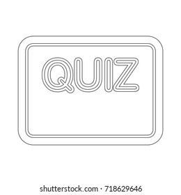 quiz board icon