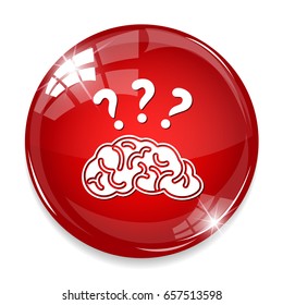 quiz brain icon