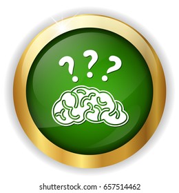 quiz brain icon