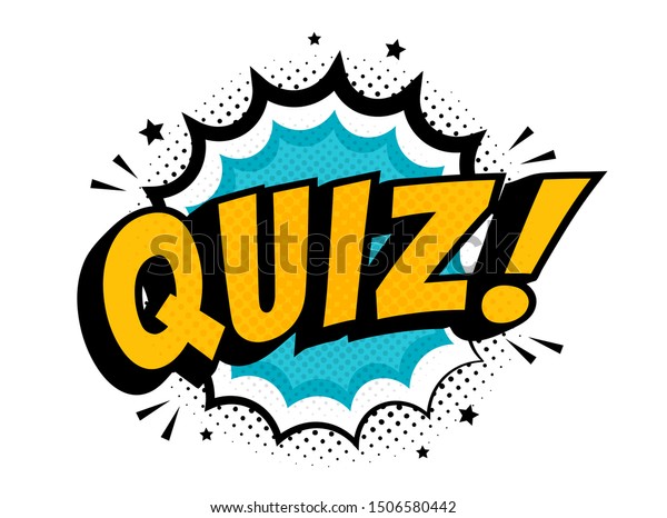 Download Quiz Comic Pop Art Style Quiz Stock Vector (Royalty Free ...