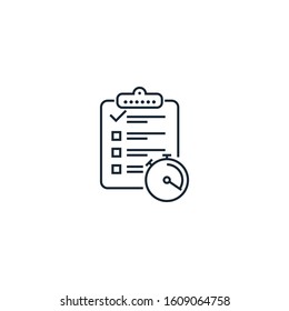 quiz creative icon. From Analytics research icons collection. Isolated quiz sign on white background