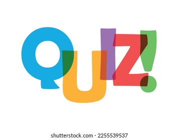 Quiz guess social media icon in flat style. Faq vector illustration on isolated background. Help button sign business concept.