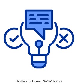Quiz Icon Element For Design