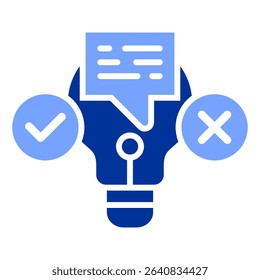 Quiz Icon Element For Design